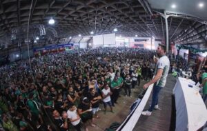 Acto de la Lista 1 Verde.